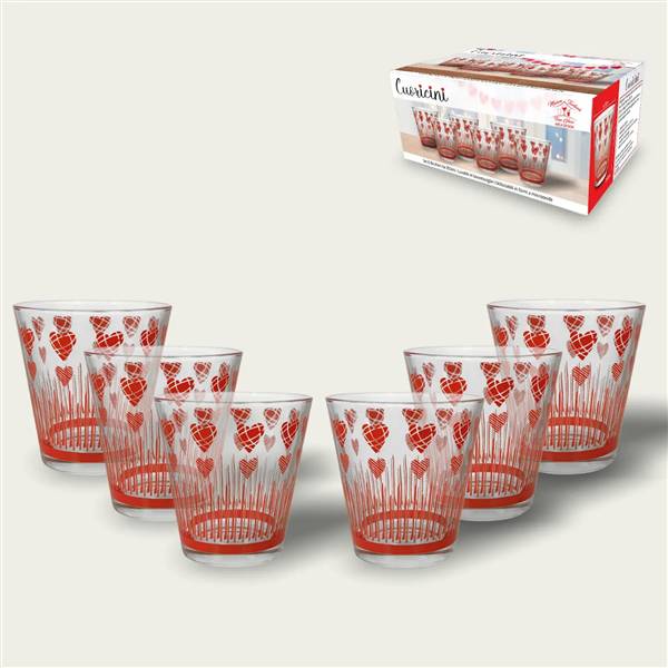 ARCA BICCHIERE VETRO 6PZ 25CL 