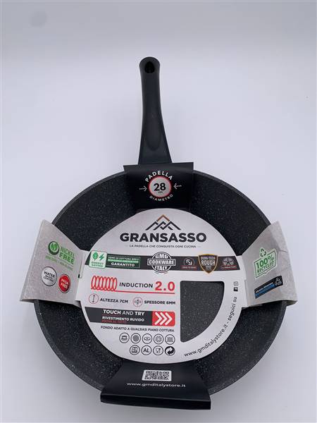GRAN SASSO PADELLA ALTA CM.28 INDUZIONE 