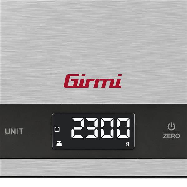 GIRMI PESA ALIMENTI PIATTO INOX PS05 