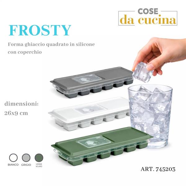 CS FORMA GHIACCIO SILICONE QUAD FROSTY 