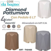 CS PATTUMIERA CON PEDALE 6LT DIAMOND 