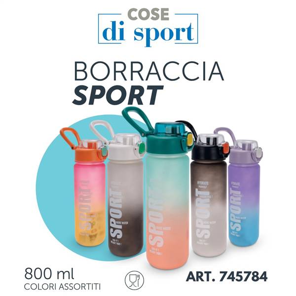 CS BORRACCIA SPORT 800ML COL.ASS. 