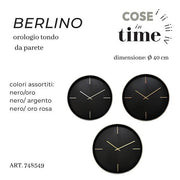 CS OROLOGIO DA PARETE BERLINO D.40 