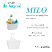 CS CESTELLO SOSPESO CON GANCIO MILO 