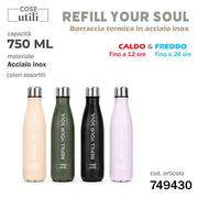 CS BORRACCIA TERMICA YOUR SOUL 750ML 