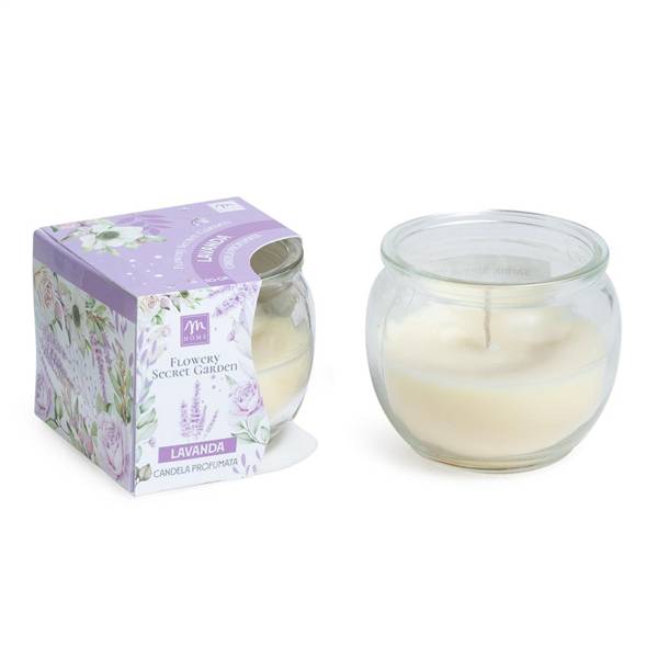 MERCURY CANDELA LAVANDA IN VETRO 70GR 