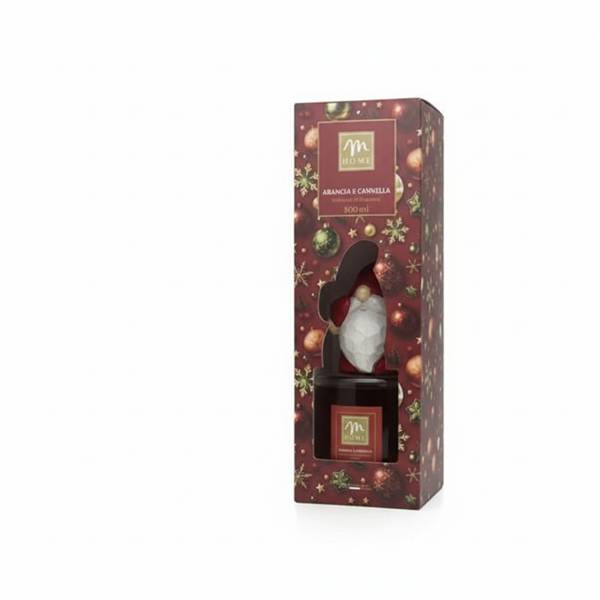 MERCURY DIFFUSORE BABBO 500ML ARANCIA E CANNELLA CON BACCHETTI IN FIBRA