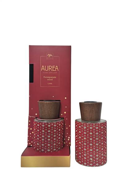 MERCURY DIFFUSORE AUREA ROSSO 120ML LEGN MELOGRANO