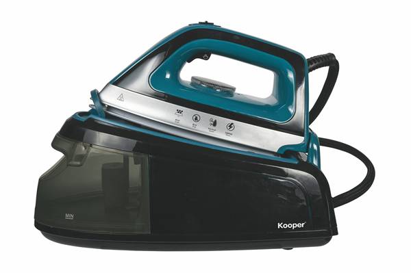 KOOPER FERRO DA STIRO TURCHESE 2400W A RICARICA CONTINUA