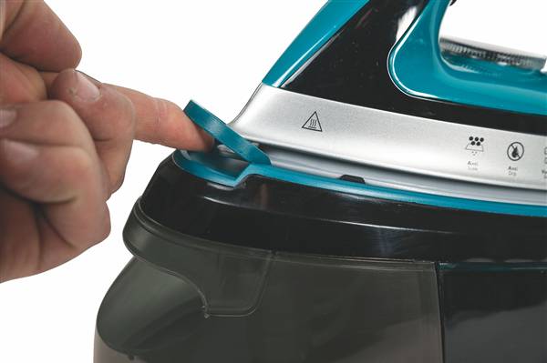 KOOPER FERRO DA STIRO TURCHESE 2400W A RICARICA CONTINUA