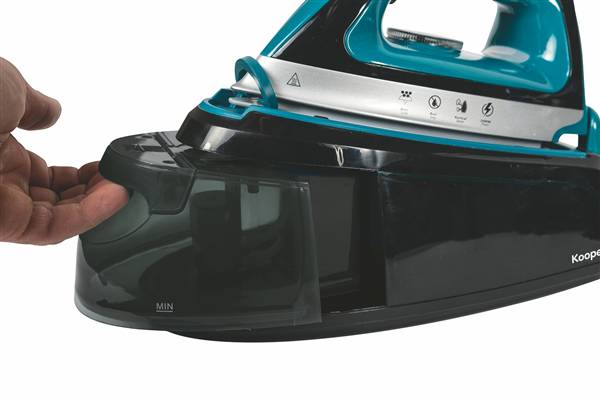 KOOPER FERRO DA STIRO TURCHESE 2400W A RICARICA CONTINUA