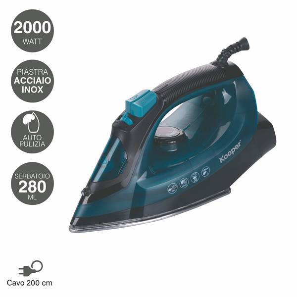 KOOPER FERRO STIRO 2000W 3ASS. CON BASE ACCIAIO