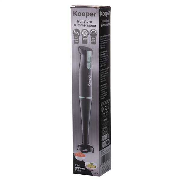 KOOPER FRULLATORE IMMERSIONE 300W NERO 2 VELOCITA