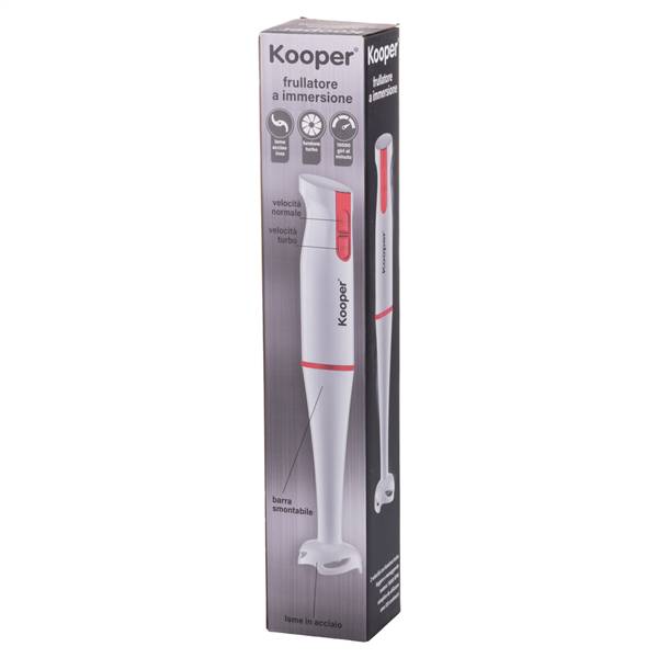KOOPER FRULLATORE IMMERSIONE 300W 2ASS. 2 VELOCITA