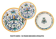BORELLA SERV PIATTI 18PZ SPOLETO 