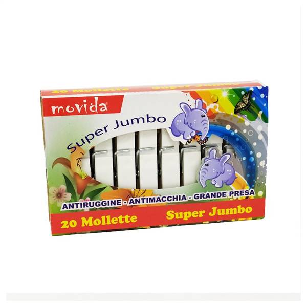 MOVIDA MOLLETTE BUCATO 20PZ SUPER JUMBO 