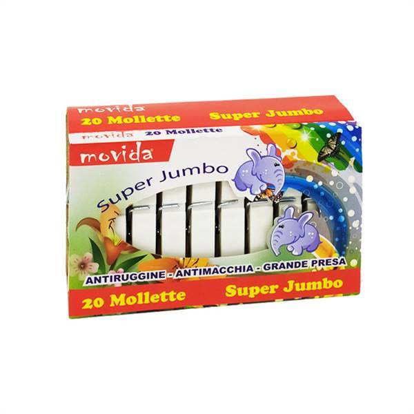 MOVIDA MOLLETTE BUCATO 20PZ SUPER JUMBO 