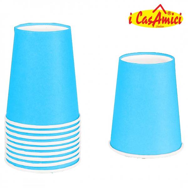 MOVIDA BICCHIERE ACQUA 180ML AZZURRO X50 