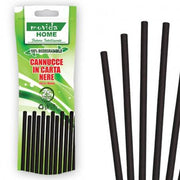 MOVIDA CANNUCCE BIO 25PZ 20X6 NERE 