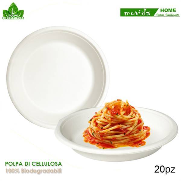 MOVIDA PIATTO FONDO BIO CM.21 20PZ 