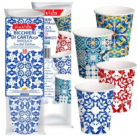 MOVIDA BICCHIERE BIO 250CC VIETRI 50PZ 
