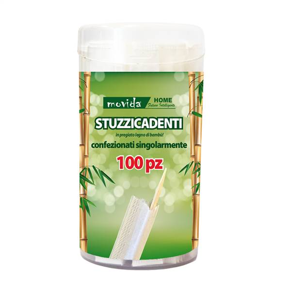 MOVIDA STUZZICADENTI 100PZ INCARTATI 