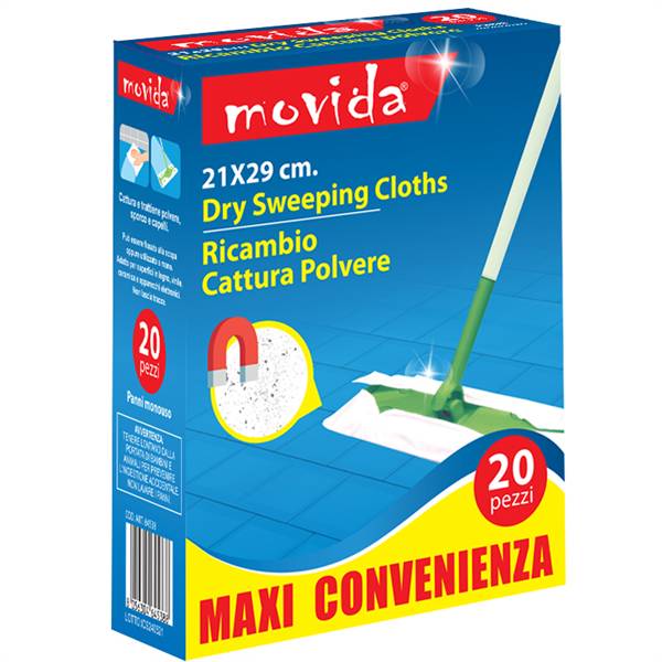 MOVIDA PANNO CATTURAPOLVERE 21X29 20PZ 