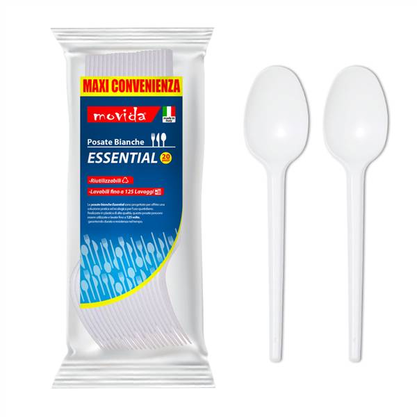 MOVIDA CUCCHIAIO RIUTILIZZ. 20PZ 