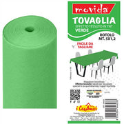 MOVIDA TOVAGLIA ROTOLO TNT 5X1,2 VERDE 