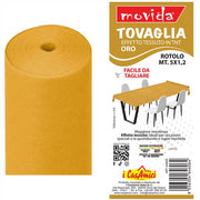 MOVIDA TOVAGLIA ROTOLO TNT 5X1,2 ORO 