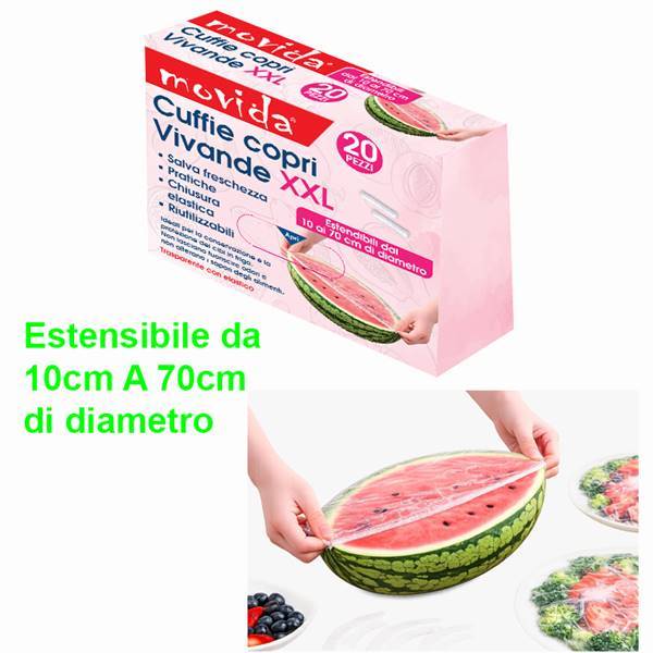 MOVIDA COPRIVIVANDE XXL CM.70 20PZ SALVAFRESCHEZZA