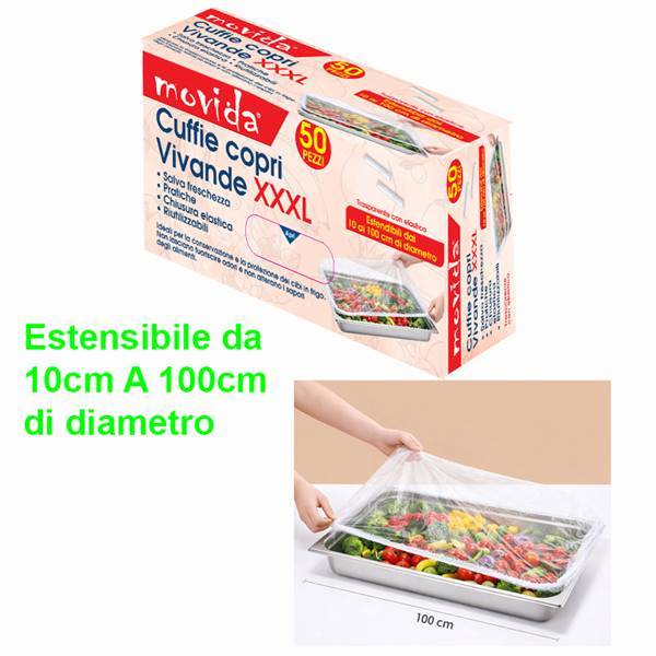 MOVIDA COPRIVIVANDE XXXL CM.100 50PZ SALVAFRAGRANZE