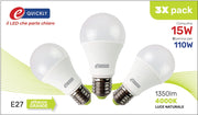 HD GOCCIA LED X3 A60 E27 15W 4000K ART.Q3-1011