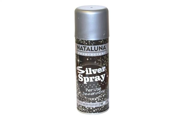 PARTENOPE BOMBOLETTA SPRAY 50GR ARGENTO 