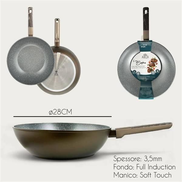 ARCA WOK SOPHIA 28CM 