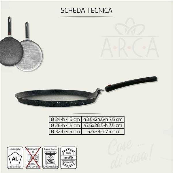 ARCA CREPIERA VULCANIA CM.24 