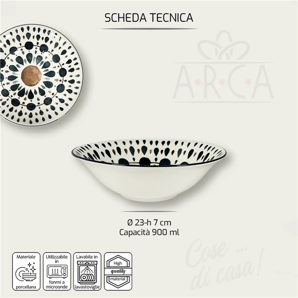 ARCA INSALATIERA ASTRA BLU CM.23 