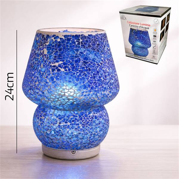 ARCA LAMPADA H.24 L.18 CAREZZA DACQUA 