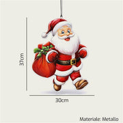 ARCA PARETE BABBO NATALE 30X37CM 