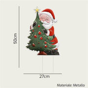 ARCA BABBO NATALE LATTA 27X50CM 