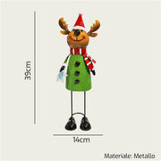 ARCA RENNA BABBO NATALE LATTA 14X39CM 