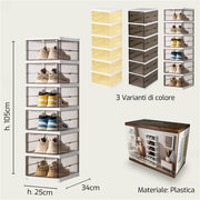 ARCA SCARPIERA 6 LIVELLI 26X35 H.105 