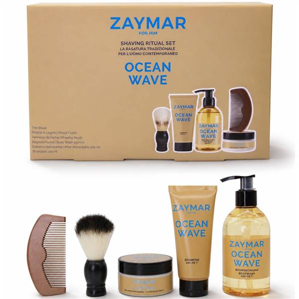 ZAYMAR SET REGALO OCEAN WAVE 5PZ 