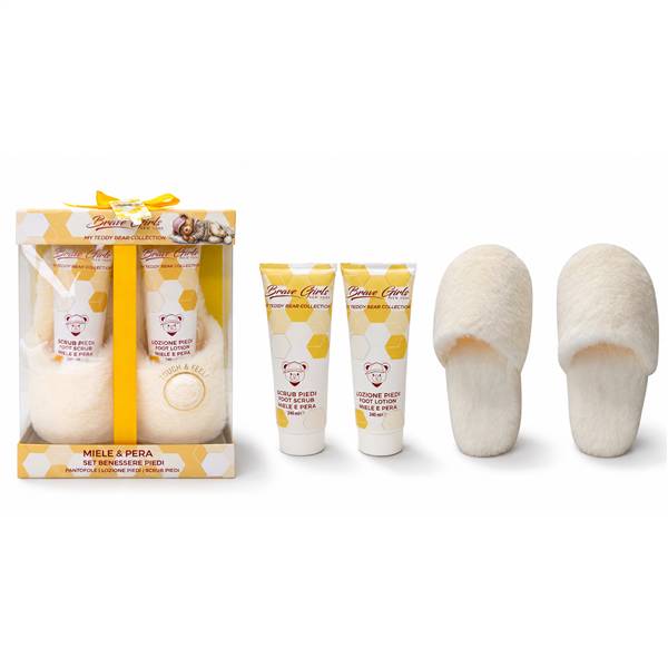 BRAVE SET REGALO SCRUB PIEDI 240+240+PAN 