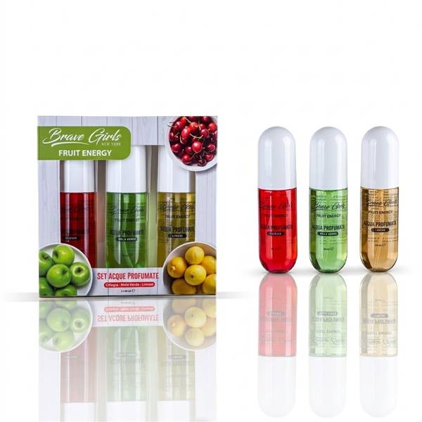 BRAVE ACQUA PROFUMATA 3PZ 80ML FRUIT 