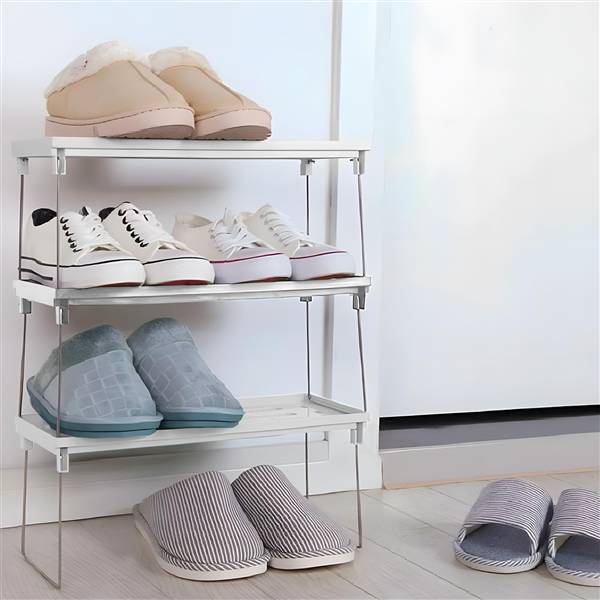 AVILIA SET 3 SCAFFALI 30X20X15,3 CM BIAN RICHIUDIBILI BIANCO