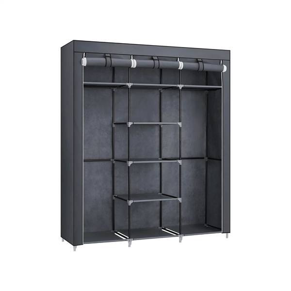 AVILIA ARMADIO P/OGGETTI CON TELO 9 RIPIANI 150X45X175CM