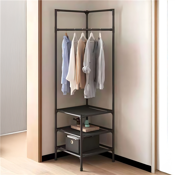 AVILIA APPENDIABITI ANGOLARE 3 RIPIANI SALVASPAZIO MODERNO DA TERRA 180X45X45CM