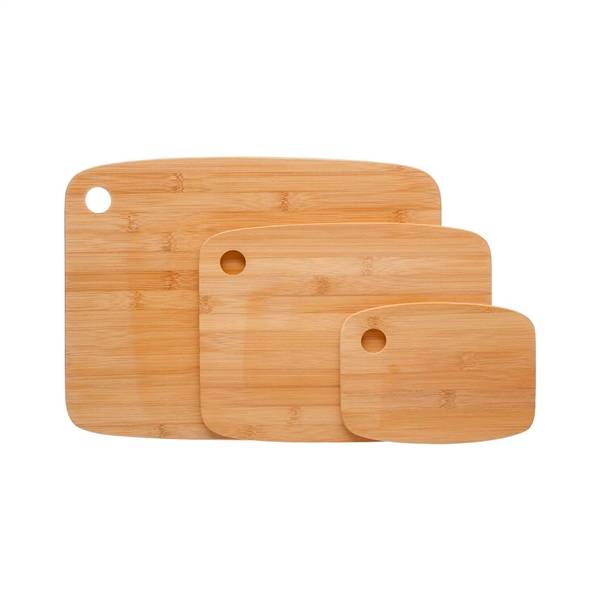 AVILIA TAGLIERI 3PZ IN BAMBU CON FORO PER AGGANCIO 20X15 30X23 38X29