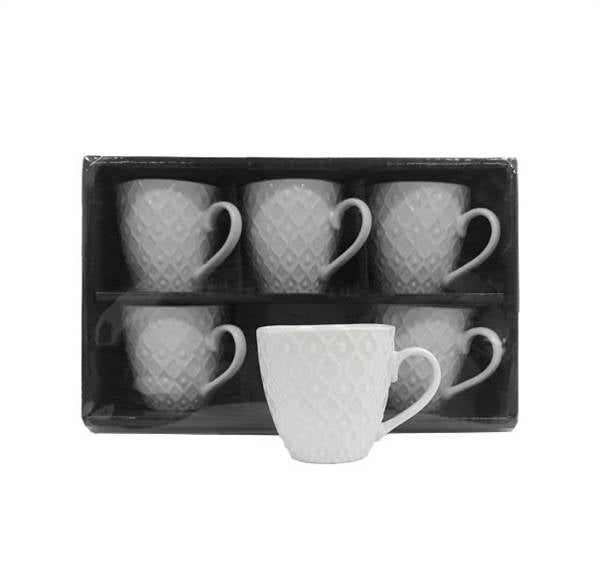 MMZ TAZZINE CAFFE 6PZ 80CC DECORO 66